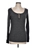 Kissfix Gray Long Sleeve Top Size L - photo 1
