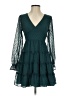 Altar'd State 100% Polyester Teal Cocktail Dress Size XS - photo 1