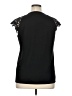 Unbranded Black Short Sleeve Blouse Size XL - photo 2