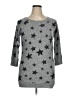 Signature Studio Stars Gray Pullover Sweater Size XL - photo 1