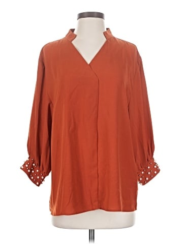 Glam 3/4 Sleeve Blouse (view 1)