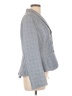 John Meyer 100% Polyester Tweed Blue Blazer Size 12 - photo 4