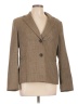 Evan Picone 100% Polyester Tweed Brown Blazer Size 12 - photo 1
