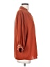Glam Orange 3/4 Sleeve Blouse Size S - photo 4