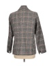 Elleven 100% Polyester Tweed Gray Blazer Size L - photo 2