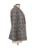 Elleven 100% Polyester Tweed Gray Blazer Size L - photo 4