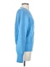 ABLE Chevron-herringbone Blue Pullover Sweater Size S - photo 4