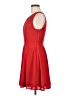 Express 100% Polyester Solid Red Cocktail Dress Size 6 - photo 5