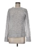Pacas Silver Wool Pullover Sweater Size M - photo 1