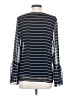 Banana Republic 100% Polyester Black Long Sleeve Blouse Size S - photo 2