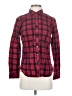Talbots Plaid Red Long Sleeve Button-Down Shirt Size S - photo 1