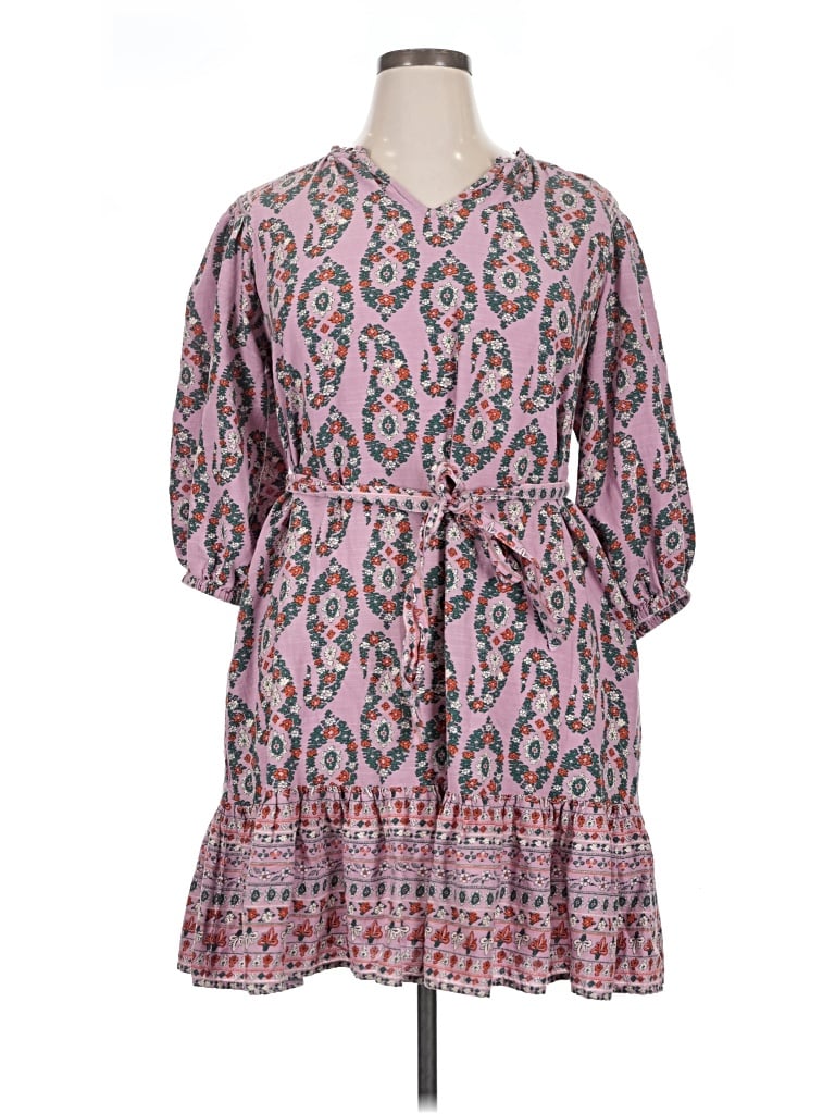 Pre-owned Knox Rose Casual Dress In Pink