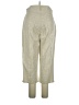 Bill Blass Metallic Gold Linen Pants Size 14 - photo 2