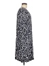 Chico's Print Blue Casual Dress Size Med (1) - photo 4