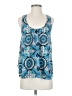 Meadow Rue 100% Polyester Blue Sleeveless Blouse Size S - photo 1
