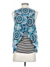 Meadow Rue 100% Polyester Blue Sleeveless Blouse Size S - photo 2