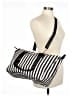 Alice + Olivia Stripes Black Tote One size - photo 2
