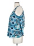 Meadow Rue 100% Polyester Blue Sleeveless Blouse Size S - photo 5