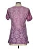 Olivia Moon Purple Short Sleeve Top Size L - photo 2