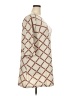 En Focus Studio Argyle Tan Casual Dress Size 18W - photo 4
