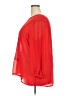 Simply Irresistible 100% Polyester Red 3/4 Sleeve Blouse Size 3X - photo 5