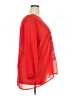 Simply Irresistible 100% Polyester Red 3/4 Sleeve Blouse Size 3X - photo 4