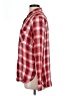 Universal Thread 100% Rayon Plaid Red Long Sleeve Button-Down Shirt Size L - photo 5