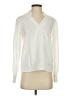 Unbranded 100% Polyester Ivory Long Sleeve Blouse Size S - photo 1