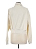Active by Old Navy 100% Polyester Ivory Turtleneck Sweater Size M - photo 2