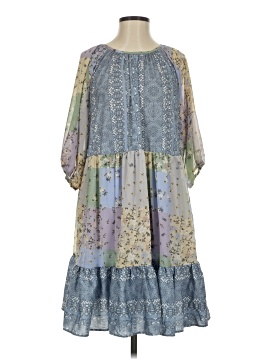chinese dress ladies Boho Floral Patchwork Tiered Maxi Dress