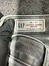 Gap Chevron-herringbone Gray Jeans Size 25 waist - photo 4