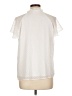 Elle 100% Polyester Ivory Short Sleeve Blouse Size L - photo 2