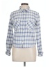 BDG 100% Cotton Plaid Blue Long Sleeve Button-Down Shirt Size L - photo 1