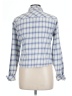 BDG 100% Cotton Plaid Blue Long Sleeve Button-Down Shirt Size L - photo 2