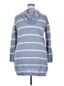 SOHO Apparel Ltd 100% Acrylic Blue Cardigan Size 1X - photo 2