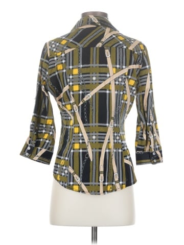 7th Avenue Design Studio New York & Company 3/4 Sleeve Button-Down Shirt (view 2)