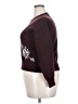 Unbranded Floral Burgundy Pullover Sweater Size 2X (estimated) - photo 5