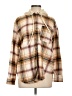 Love Tree Brown Long Sleeve Button-Down Shirt Size L - photo 1