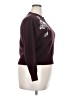 Unbranded Floral Burgundy Pullover Sweater Size 2X (estimated) - photo 4