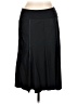 Donna Karan Collection 100% Wool Solid Black Wool Skirt Size 10 - photo 1