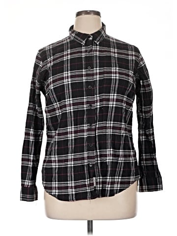 Weatherproof Long Sleeve Button-Down Shirt (view 1)