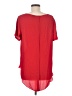 Tildon 100% Polyester Red Short Sleeve Top Size M - photo 2