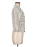 J.Crew Collection Silver Gray Cardigan Size 6 - photo 4