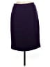 Boden Chevron-herringbone Purple Wool Skirt Size 6 - photo 1