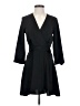 Topshop 100% Polyester Solid Black Cocktail Dress Size 2 - photo 1