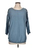 Lee Blue 3/4 Sleeve Top Size L - photo 1