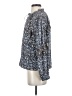 Intermix Blue Long Sleeve Blouse Size S - photo 5