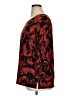 Susan Graver Red 3/4 Sleeve Blouse Size 1X - photo 5
