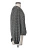 Max Studio 100% Polyester Gray Long Sleeve Blouse Size S - photo 4