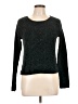 Aeropostale 100% Polyester Metallic Black Pullover Sweater Size L - photo 1